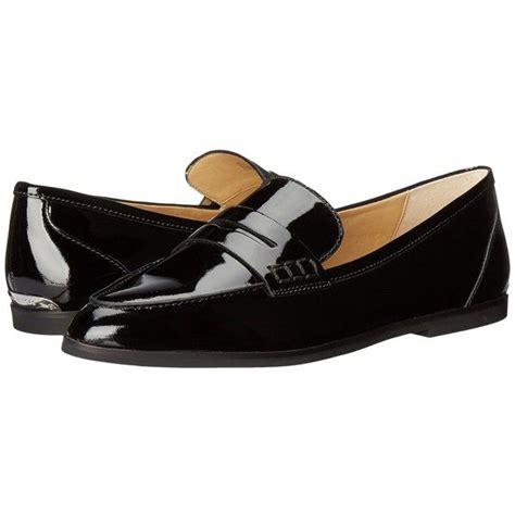 Michael Kors 'connor' Patent Leather Loafers In Black 